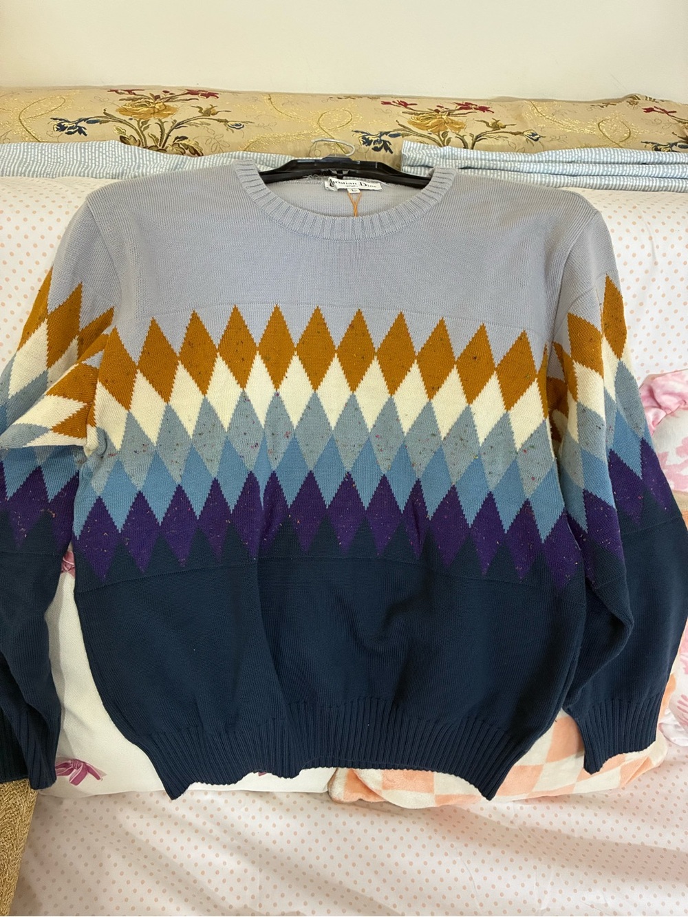 Christian Dior colorful sweater